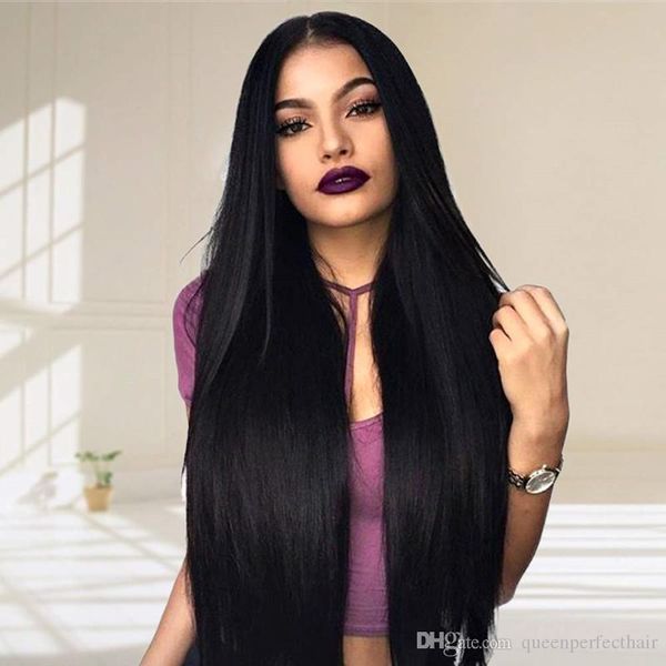 26 inch pre plucked silky straight lace front wigs black full lace front wig middle part fashion black women heat resistant natural long
26 inch pre plucked silky straight lace front wigs black full lace front wig middle part fashion black women heat resistant natural long