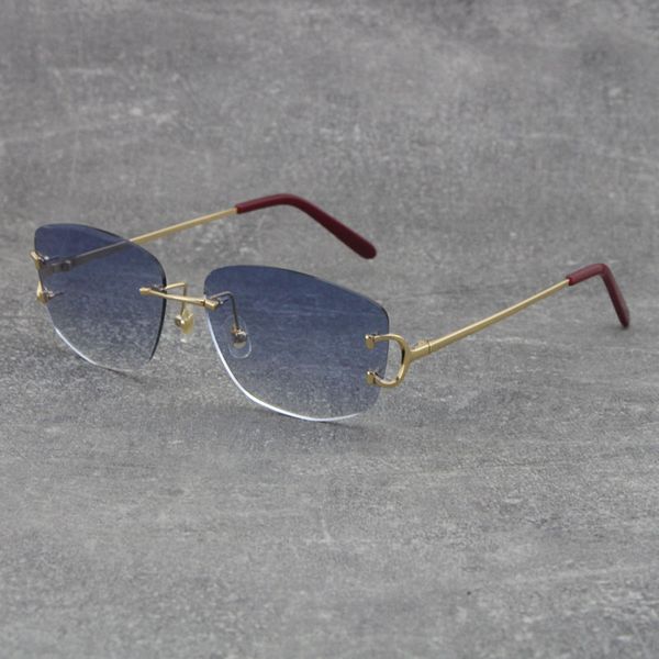 2021 new luxury eyeglasses for men women rimless sunglasses men's retro design gold square metal frame vintage sun glasses brown oval l, White;black
2021 new luxury eyeglasses for men women rimless sunglasses men's retro design gold square metal frame vintage sun glasses brown oval l, White;black
