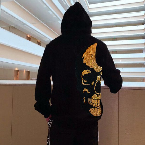 men's hoodies & sweatshirts dominant autumn marks bright loose youth sweatpants with man's hood winter big skull sweater h4wy, Black
men's hoodies & sweatshirts dominant autumn marks bright loose youth sweatpants with man's hood winter big skull sweater h4wy, Black