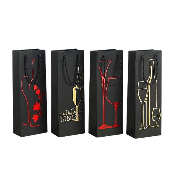 gift wrap 10pcs/lot paper bag wine bottle carrier festival party -stamping oil champagne packing
gift wrap 10pcs/lot paper bag wine bottle carrier festival party -stamping oil champagne packing