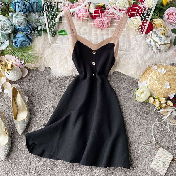 summer dress v neck knitted high waist vestidos korean chic stretch mini dresses women fashion robe 15973 210415, Black;gray
summer dress v neck knitted high waist vestidos korean chic stretch mini dresses women fashion robe 15973 210415, Black;gray
