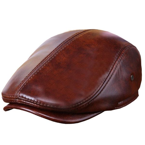 berets hat men real leather duckbill hats flat earflaps black casual directors cap male vintage winter driving caps, Blue;gray
berets hat men real leather duckbill hats flat earflaps black casual directors cap male vintage winter driving caps, Blue;gray