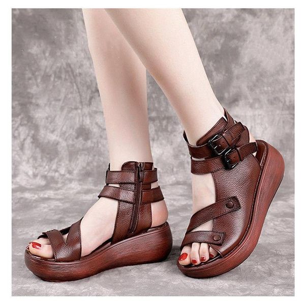 sandals fish mouth soft pu leather summer roman shoes women platform heighten shoe wedges, Black
sandals fish mouth soft pu leather summer roman shoes women platform heighten shoe wedges, Black