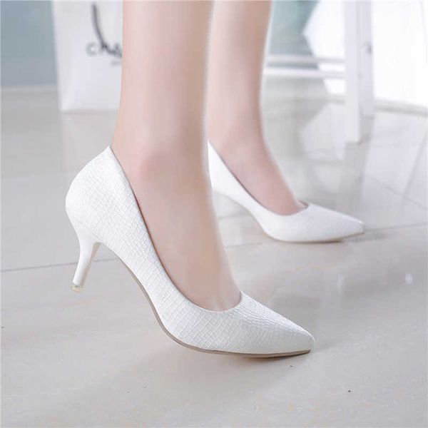 fashion white high heels shallow mouth women's shoes professional work shoes pointed toe stiletto women pumps 210721, Black
fashion white high heels shallow mouth women's shoes professional work shoes pointed toe stiletto women pumps 210721, Black