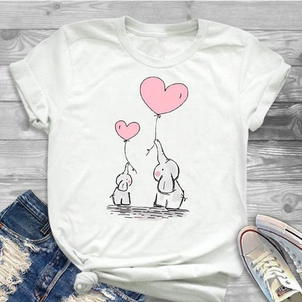 and women lady cartoon mens t shirt elephant love womens heart ladies tee female clothes graphic, White;black
and women lady cartoon mens t shirt elephant love womens heart ladies tee female clothes graphic, White;black
