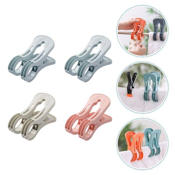 clothing & wardrobe storage 4pcs balcony clothespins quilt fixing clips home clamps (random color)
clothing & wardrobe storage 4pcs balcony clothespins quilt fixing clips home clamps (random color)