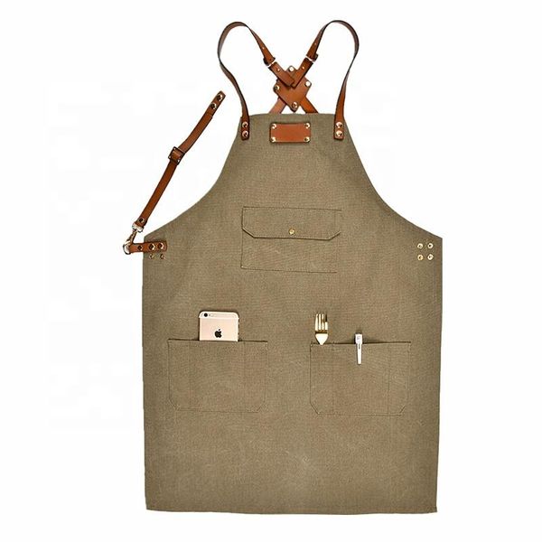 aprons barberology cutting apron hair salon canvas barber dress tool pocket overalls leather shoulder strap custom logo
aprons barberology cutting apron hair salon canvas barber dress tool pocket overalls leather shoulder strap custom logo
