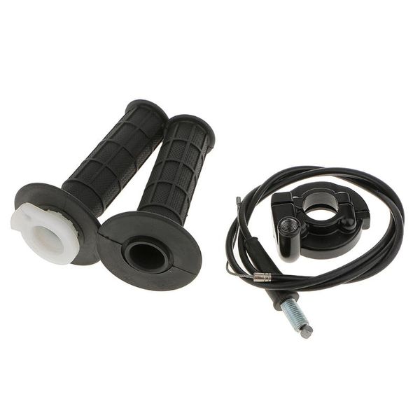 black handlebar grip cover with cable for 110-200cc pit quad atv dirt bike handlebars
black handlebar grip cover with cable for 110-200cc pit quad atv dirt bike handlebars