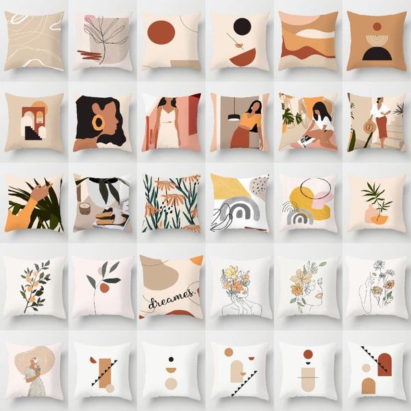 cushion/decorative pillow brand nordic simple abstract line drawings cushion case morandi decorative pillows modern livingroom sofa throw
cushion/decorative pillow brand nordic simple abstract line drawings cushion case morandi decorative pillows modern livingroom sofa throw