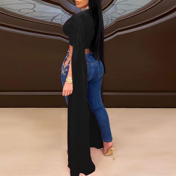 women's t-shirt western style fashion designer hipster 2021 spring summer thin solid color deep v-neck flared sleeves, White
women's t-shirt western style fashion designer hipster 2021 spring summer thin solid color deep v-neck flared sleeves, White