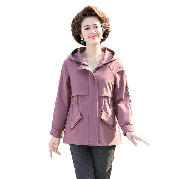women's trench coats spring autumn windbreaker female mid-length middle-aged elderly coat hooded casual outerwear plus 4xl;, Tan;black
women's trench coats spring autumn windbreaker female mid-length middle-aged elderly coat hooded casual outerwear plus 4xl;, Tan;black