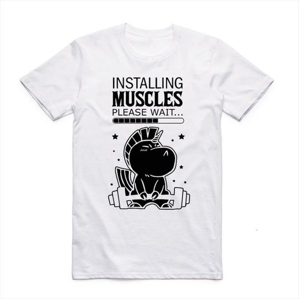 installing muscles print funny men t shirt short sleeve o neck summer crossfit fitness homme, White;black
installing muscles print funny men t shirt short sleeve o neck summer crossfit fitness homme, White;black