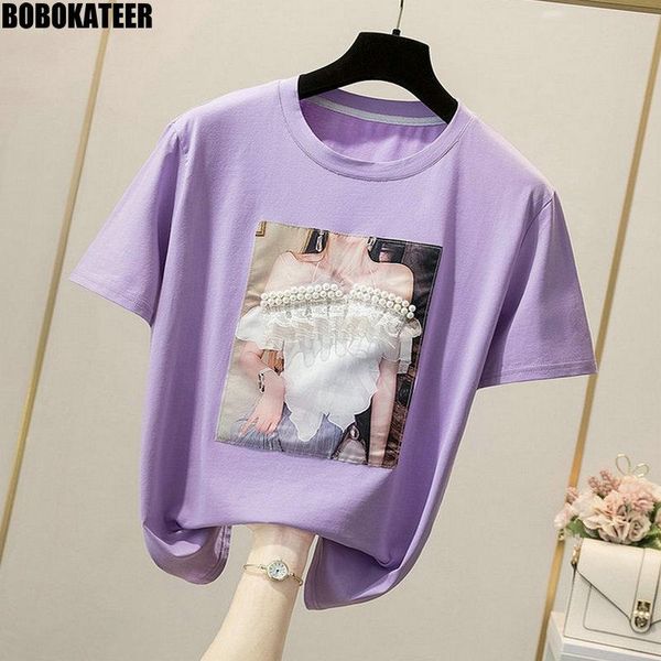 short sleeve t shirt women clothing black loose summer oversized t-shirt woman purple harajuku appliques plus size 4xl 2021 women's, White
short sleeve t shirt women clothing black loose summer oversized t-shirt woman purple harajuku appliques plus size 4xl 2021 women's, White