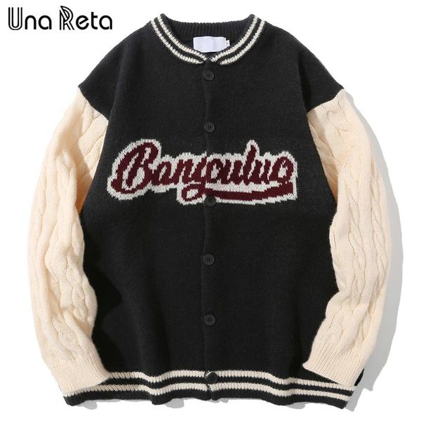 men's sweaters una reta harajuku letter print cardigan sweater coat streetwear men clothing casual single-breasted, White;black
men's sweaters una reta harajuku letter print cardigan sweater coat streetwear men clothing casual single-breasted, White;black