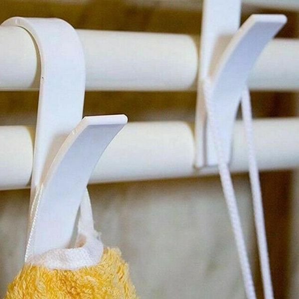 hooks & rails 4pcs/pack hanger for heated towel radiator rail clothes bath hook holder scarf white color
hooks & rails 4pcs/pack hanger for heated towel radiator rail clothes bath hook holder scarf white color