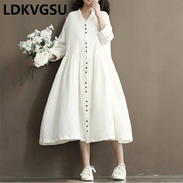 casual dresses cotton linen women vintage dress 2021 spring long sleeve stand neck loose batwing irregular large size is129, Black;gray
casual dresses cotton linen women vintage dress 2021 spring long sleeve stand neck loose batwing irregular large size is129, Black;gray