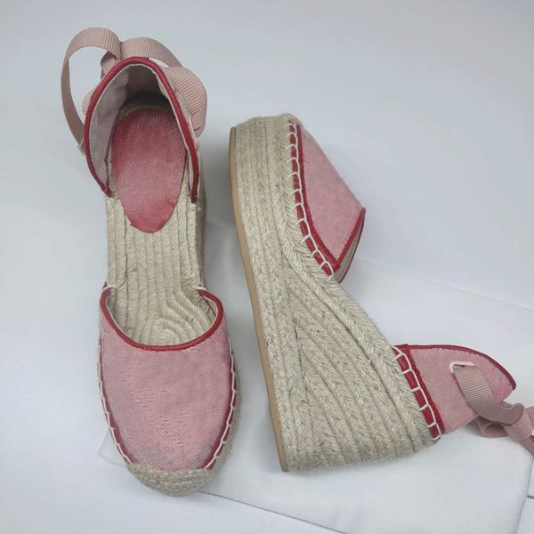 designer sandals women espadrille strap round wedge heel heels fashion genuine leather fisherman wedding dress party shoes with box q-39, Black
designer sandals women espadrille strap round wedge heel heels fashion genuine leather fisherman wedding dress party shoes with box q-39, Black