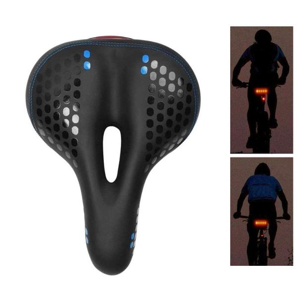 bike saddles seat with tail light wide soft cycle cushion comfort road bicycle saddle red parts
bike saddles seat with tail light wide soft cycle cushion comfort road bicycle saddle red parts