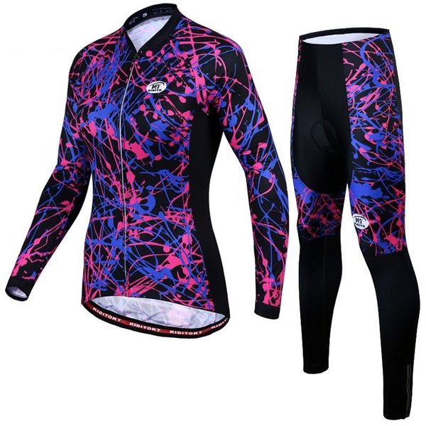 racing sets autumn women cycling jersey set quick dry mtb bicycle female long sleeves outdoor sport pro team breathable, Black;blue
racing sets autumn women cycling jersey set quick dry mtb bicycle female long sleeves outdoor sport pro team breathable, Black;blue