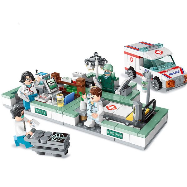 414pcs 4 in 1 medical assistance building blocks ambulance doctor diy educational model toys for children action figure 1008
414pcs 4 in 1 medical assistance building blocks ambulance doctor diy educational model toys for children action figure 1008
