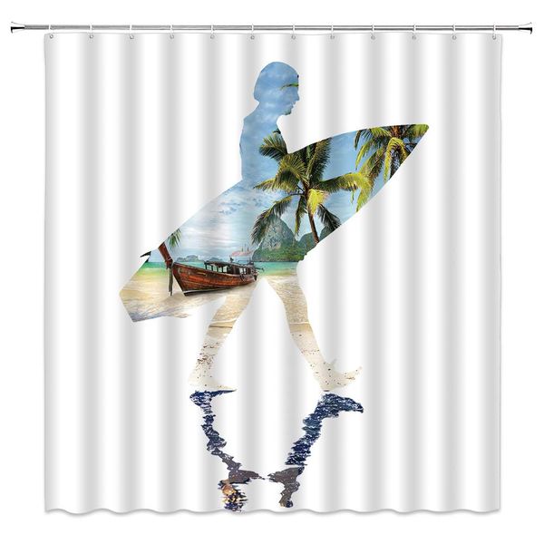 surf shower curtain hawaii summer beach tropical island green palm seaside scenery sailboat scenic marine theme silhouette
surf shower curtain hawaii summer beach tropical island green palm seaside scenery sailboat scenic marine theme silhouette