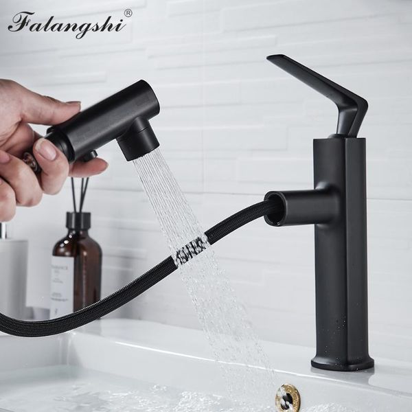 bathroom sink faucets basin faucet pull out mixer matte black water sfunction vessel taps deck mount torneira wb1136
bathroom sink faucets basin faucet pull out mixer matte black water sfunction vessel taps deck mount torneira wb1136