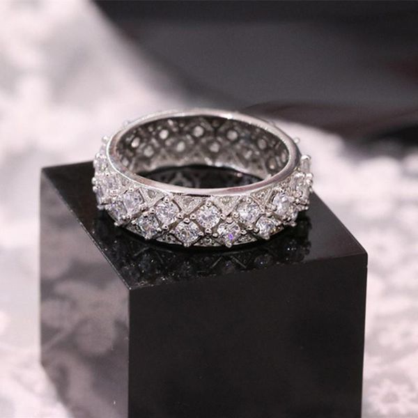 cluster rings buyee 925 sterling silver fashion female ring full circle inlaid zircon and shiny small wedding for women jewelry, Golden;silver
cluster rings buyee 925 sterling silver fashion female ring full circle inlaid zircon and shiny small wedding for women jewelry, Golden;silver