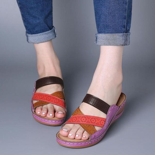 women sandals 2021 fashion wedges shoes for slippers summer with heels flip flops beach casual, Black
women sandals 2021 fashion wedges shoes for slippers summer with heels flip flops beach casual, Black
