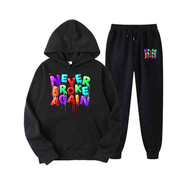 rapper youngboy never broke again hoodies suit men harajuku sweatshirt women streetwear clothes korean hooded pullover set, Black
rapper youngboy never broke again hoodies suit men harajuku sweatshirt women streetwear clothes korean hooded pullover set, Black