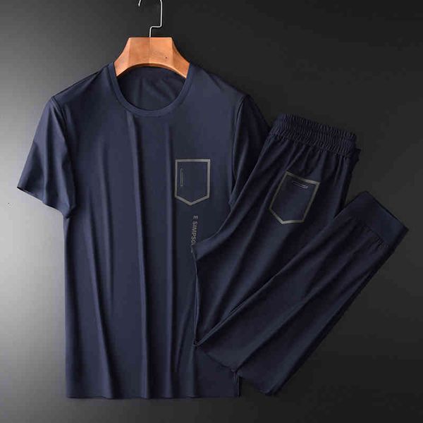 tracksuit shirt mens (t-shirt +pants) luxury round collar short sleeve t-shirts man fashion elastic waist casual pants men sets, Gray
tracksuit shirt mens (t-shirt +pants) luxury round collar short sleeve t-shirts man fashion elastic waist casual pants men sets, Gray