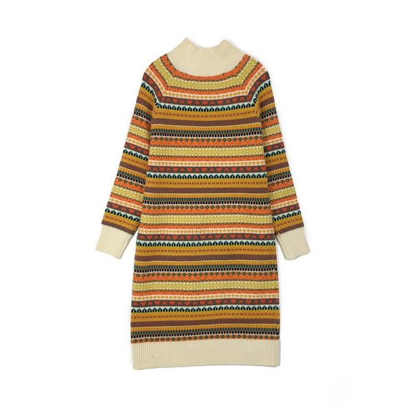 casual dresses lazy style half high neck sweater women 2021autumn and winter hedging base ethnic long striped dressc310, Black;gray
casual dresses lazy style half high neck sweater women 2021autumn and winter hedging base ethnic long striped dressc310, Black;gray