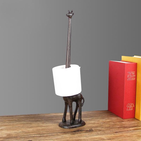 decorative objects & figurines rustic giraffe cast iron roll paper holder farm house accent handmade vintage tablemetal tissue rack
decorative objects & figurines rustic giraffe cast iron roll paper holder farm house accent handmade vintage tablemetal tissue rack