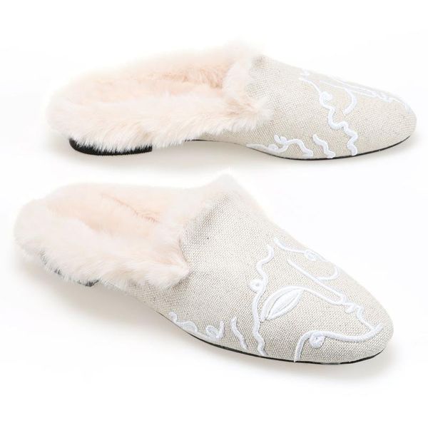 women slippers winter shoes flat sweet home woman soft slip on female slipper house faux bedroom furry ladies, Black
women slippers winter shoes flat sweet home woman soft slip on female slipper house faux bedroom furry ladies, Black