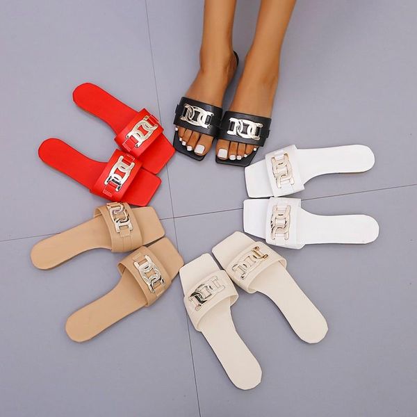 slippers comemore women summer 2021 fashion black luxury sandals flat square toe outdoor beach slipper 42
slippers comemore women summer 2021 fashion black luxury sandals flat square toe outdoor beach slipper 42
