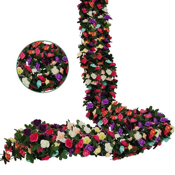 artificial rose flower vine wedding backdrop arch wall decor fake hanging plant ivy for table festival party decorative flowers & wreaths
artificial rose flower vine wedding backdrop arch wall decor fake hanging plant ivy for table festival party decorative flowers & wreaths