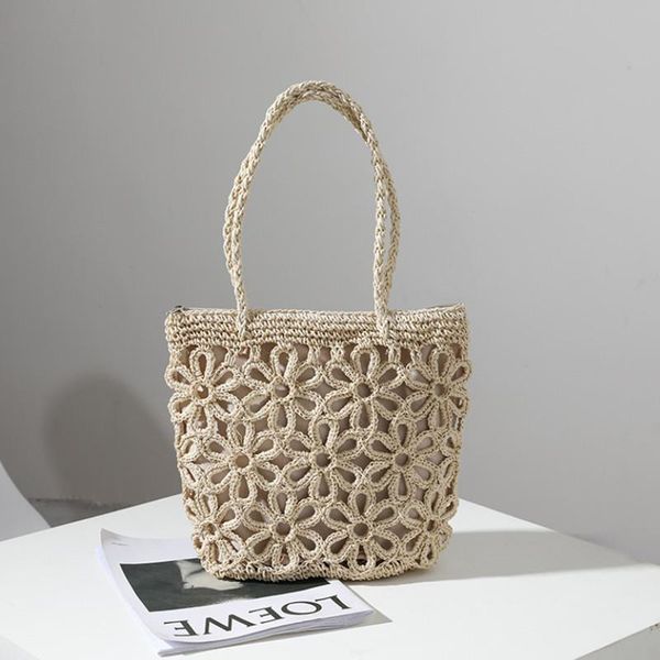 evening bags casual straw hollow flower women woven bag women's shoulder portable seaside vacation beach rattan female handbag
evening bags casual straw hollow flower women woven bag women's shoulder portable seaside vacation beach rattan female handbag
