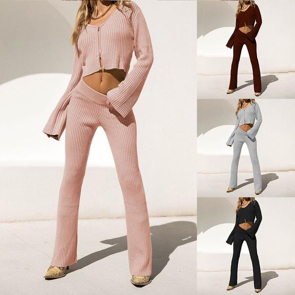 women's two piece pants solid knitted set trouser suit cardigan high waist straight ankle-length casual women 2021 autumn, White
women's two piece pants solid knitted set trouser suit cardigan high waist straight ankle-length casual women 2021 autumn, White