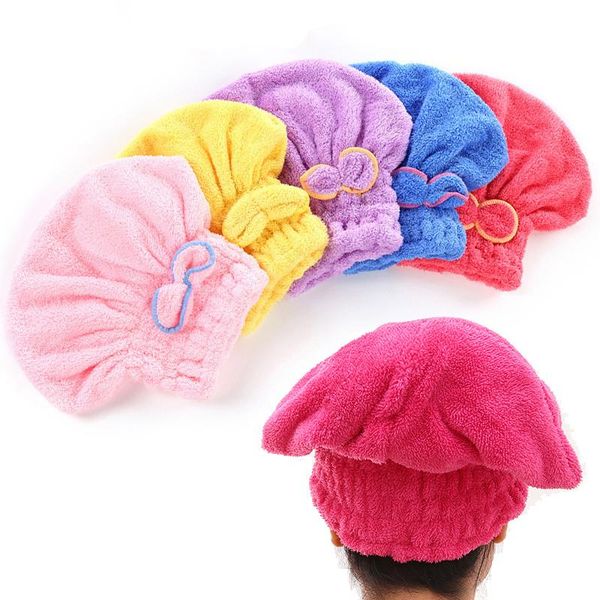 towel 5 color colorful shower cap wrapped towels microfiber bathroom hats solid superfine quickly dry hair hat bath accessories
towel 5 color colorful shower cap wrapped towels microfiber bathroom hats solid superfine quickly dry hair hat bath accessories