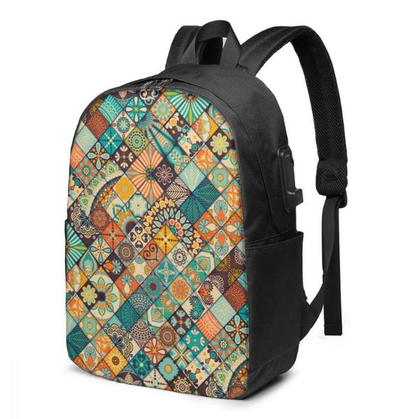 backpack 2021 lapusb mandala mosaic pattern school bag bookbag men women travel daypack leisure
backpack 2021 lapusb mandala mosaic pattern school bag bookbag men women travel daypack leisure
