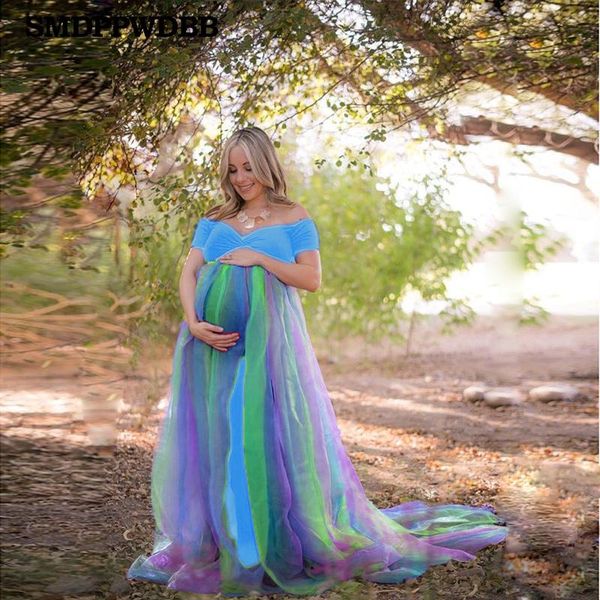 summer maternity tulle long dresses baby shower cotton dress stretchy pregnancy pography, White
summer maternity tulle long dresses baby shower cotton dress stretchy pregnancy pography, White