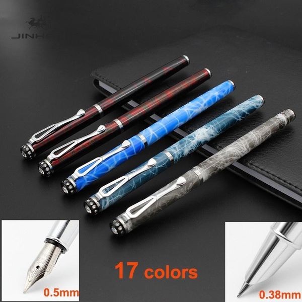 fountain pens jinhao 301 ink pen super fine tip 0.5mm metal luxury plume calligraphy student
fountain pens jinhao 301 ink pen super fine tip 0.5mm metal luxury plume calligraphy student