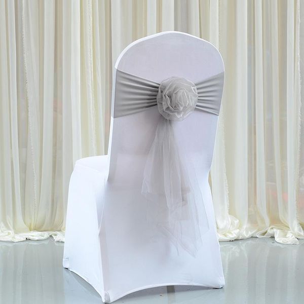 20pc silver chair sashes wedding knot cover decoration chairs bow band belt ties for banquet supplies
20pc silver chair sashes wedding knot cover decoration chairs bow band belt ties for banquet supplies