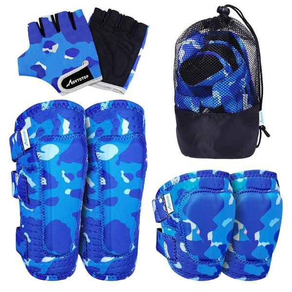 elbow & knee pads movotective gear set kids sports gears for cycling skateboarding size l/xl (blue, Black;gray
elbow & knee pads movotective gear set kids sports gears for cycling skateboarding size l/xl (blue, Black;gray