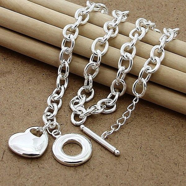 sterling silver 18" chain solid heart pendant necklace for women wedding engagement fashion jewelry chains
sterling silver 18" chain solid heart pendant necklace for women wedding engagement fashion jewelry chains