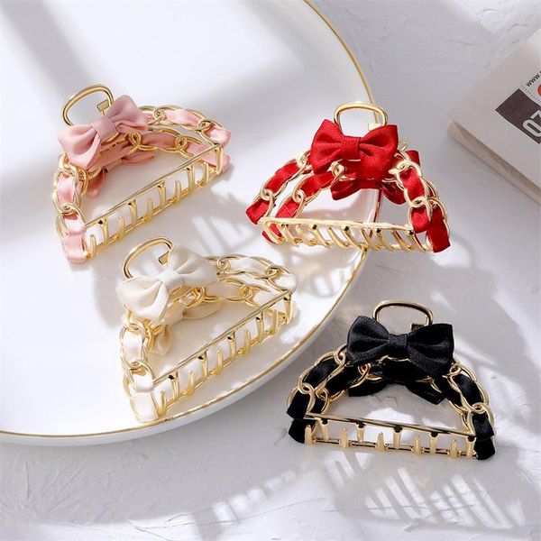 hair clips & barrettes classic elegant bow for woman girls bow-knot barrette metal female crab hairpin accessories, Golden;silver
hair clips & barrettes classic elegant bow for woman girls bow-knot barrette metal female crab hairpin accessories, Golden;silver