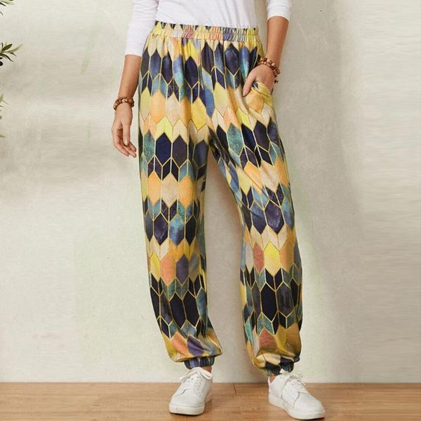 women's pants & capris ladies trousers retro geometric print casual women 2021 summer high waist red loose wide-leg home pajamas, Black;white
women's pants & capris ladies trousers retro geometric print casual women 2021 summer high waist red loose wide-leg home pajamas, Black;white