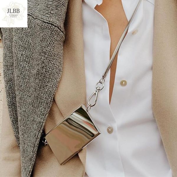 evening bags women mini chain bag card business holder stainless steel snake bones purse accessories messenger
evening bags women mini chain bag card business holder stainless steel snake bones purse accessories messenger
