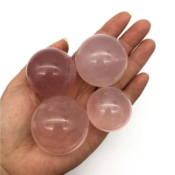 decorative objects & figurines beautiful 1pc natural rose quartz sphere healing crystal star flash ball mineral crystals
decorative objects & figurines beautiful 1pc natural rose quartz sphere healing crystal star flash ball mineral crystals