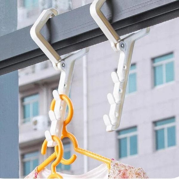 hangers & racks 3pcs cloth hanger hook clothes holder drying rack clothing organizer space saver non-slip magic multi-port support
hangers & racks 3pcs cloth hanger hook clothes holder drying rack clothing organizer space saver non-slip magic multi-port support