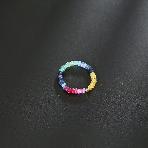 gold color sapphire ring natural authentic simple to send girlfriend cluster rings, Golden;silver
gold color sapphire ring natural authentic simple to send girlfriend cluster rings, Golden;silver